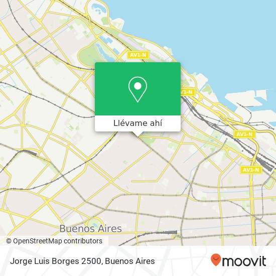 Mapa de Jorge Luis Borges 2500