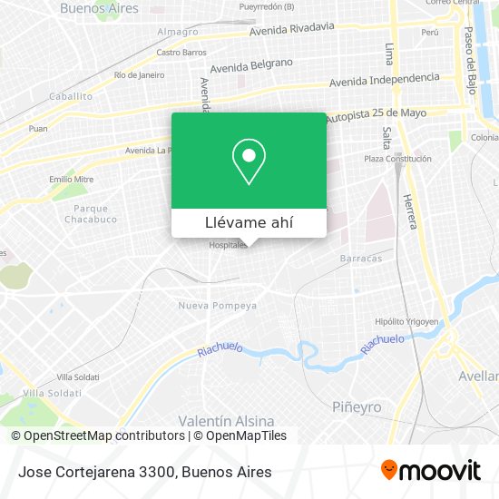 Mapa de Jose Cortejarena 3300