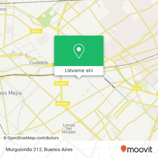 Mapa de Murguiondo 212