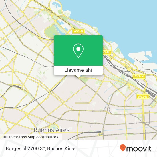 Mapa de Borges al 2700 3º