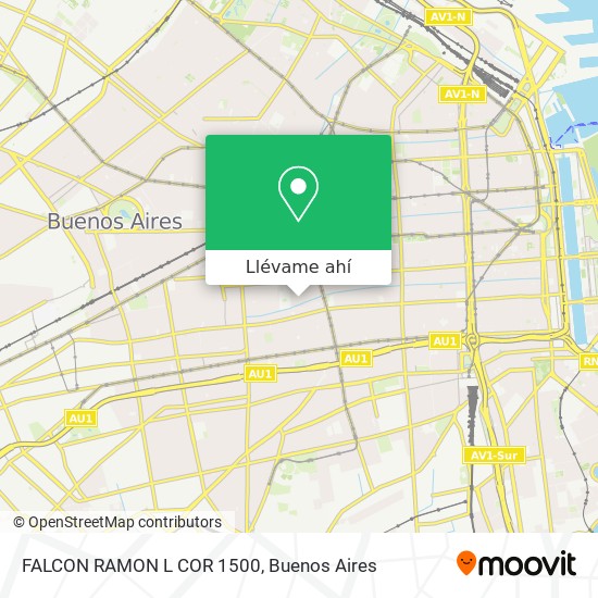 Mapa de FALCON  RAMON L   COR  1500
