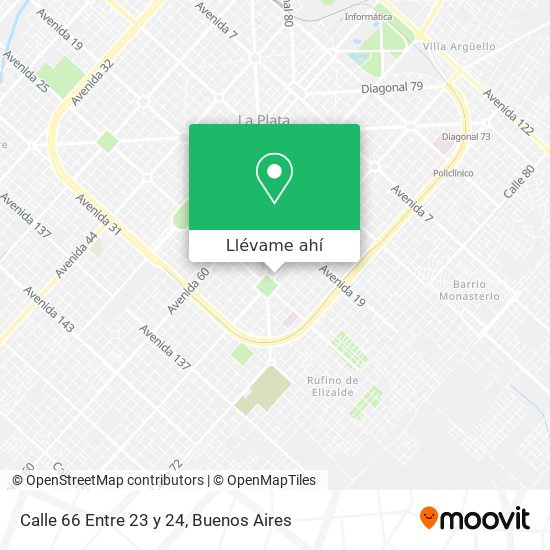 Mapa de Calle 66 Entre 23 y 24