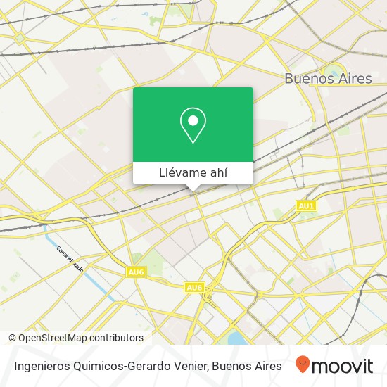 Mapa de Ingenieros Quimicos-Gerardo Venier