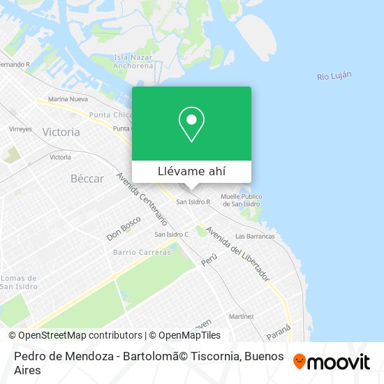 Mapa de Pedro de Mendoza - Bartolomã© Tiscornia