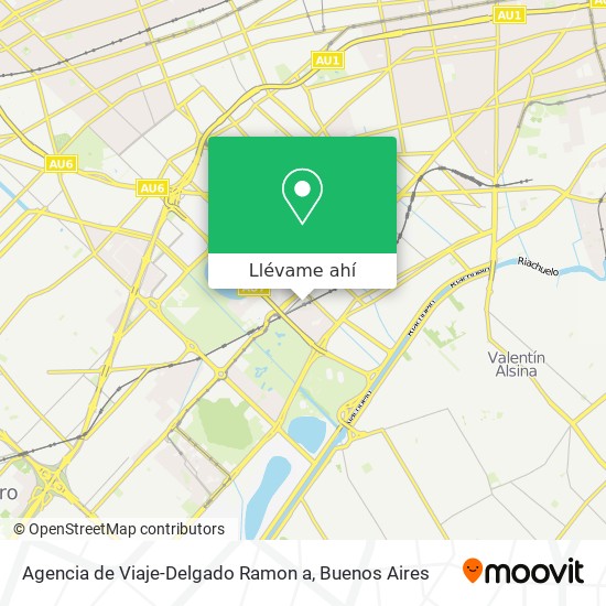 Mapa de Agencia de Viaje-Delgado Ramon a