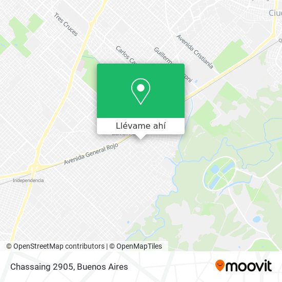 Mapa de Chassaing 2905