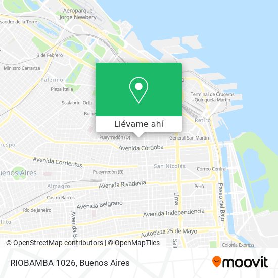 Mapa de RIOBAMBA 1026