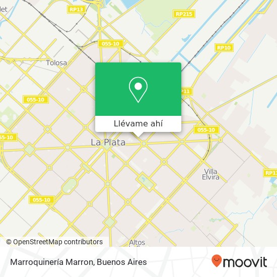 Mapa de Marroquinería Marron