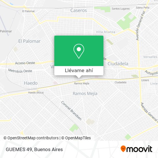 Mapa de GUEMES 49