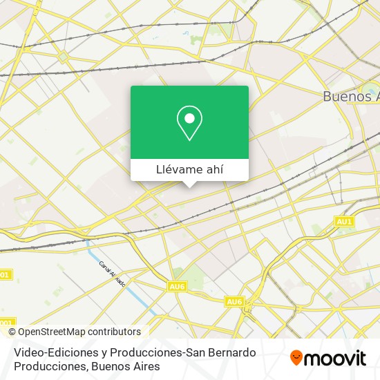 Mapa de Video-Ediciones y Producciones-San Bernardo Producciones