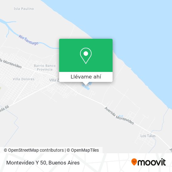 Mapa de Montevideo Y 50