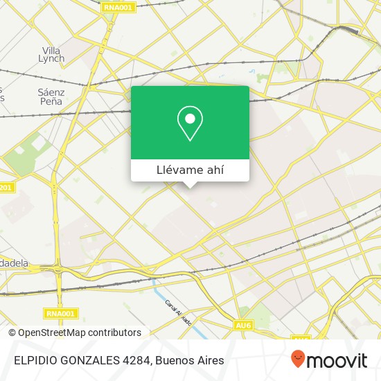 Mapa de ELPIDIO GONZALES 4284