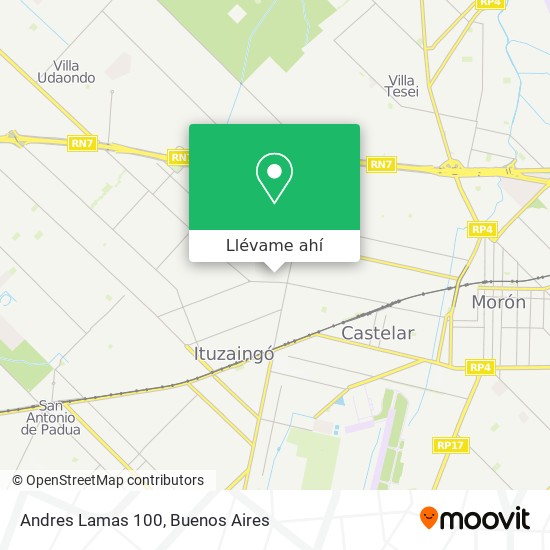 Mapa de Andres Lamas 100