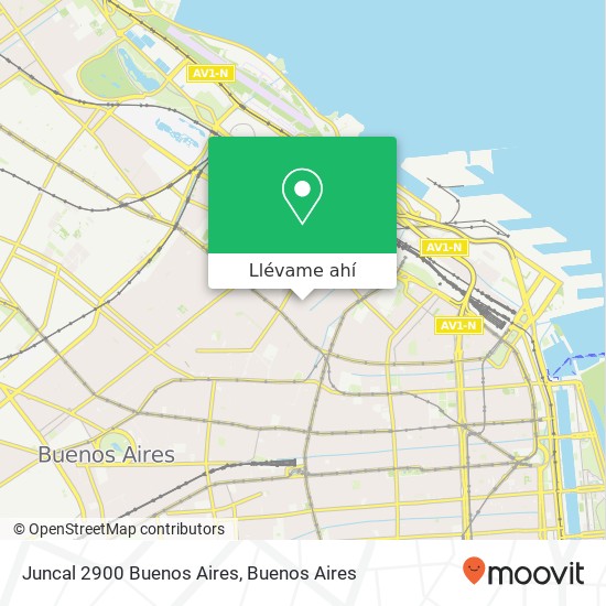 Mapa de Juncal 2900  Buenos Aires
