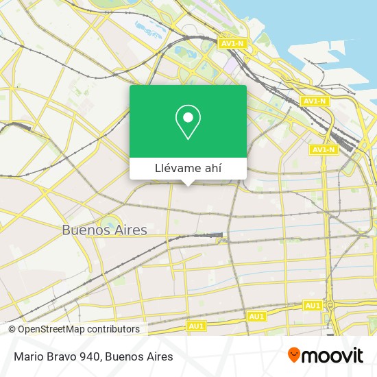 Mapa de Mario Bravo 940
