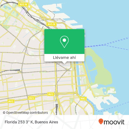 Mapa de Florida 253 3° K