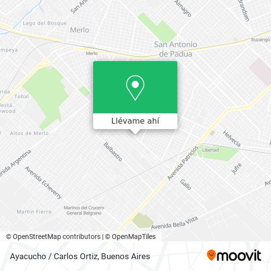 Mapa de Ayacucho / Carlos Ortiz