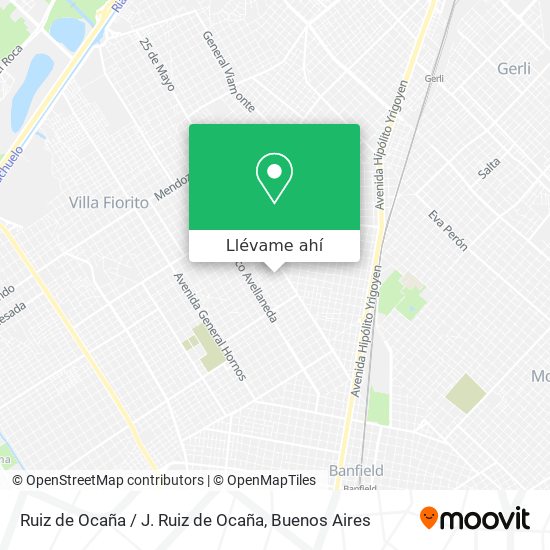 Mapa de Ruiz de Ocaña / J. Ruiz de Ocaña