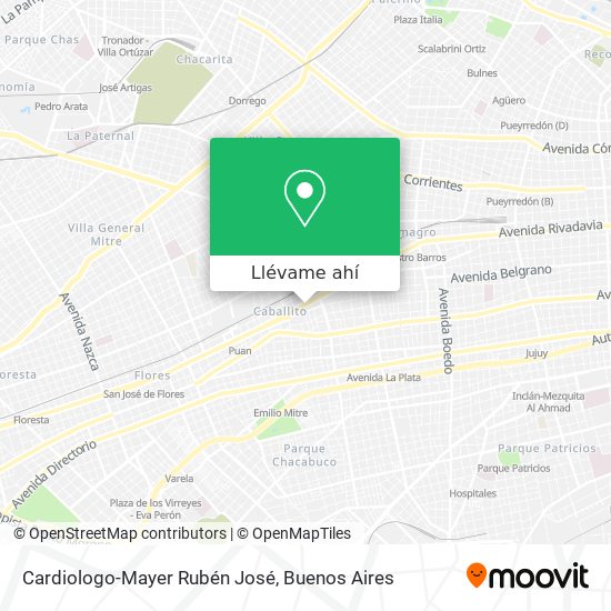 Mapa de Cardiologo-Mayer Rubén José