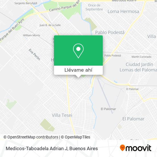 Mapa de Medicos-Taboadela Adrian J