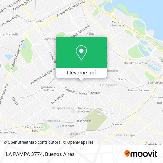 Mapa de LA PAMPA 3774