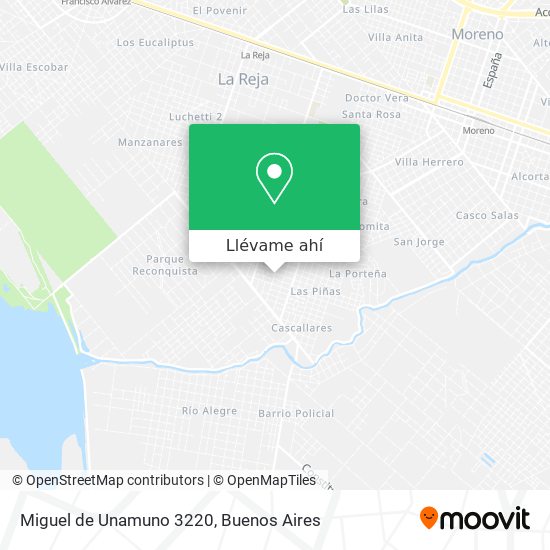 Mapa de Miguel de Unamuno 3220