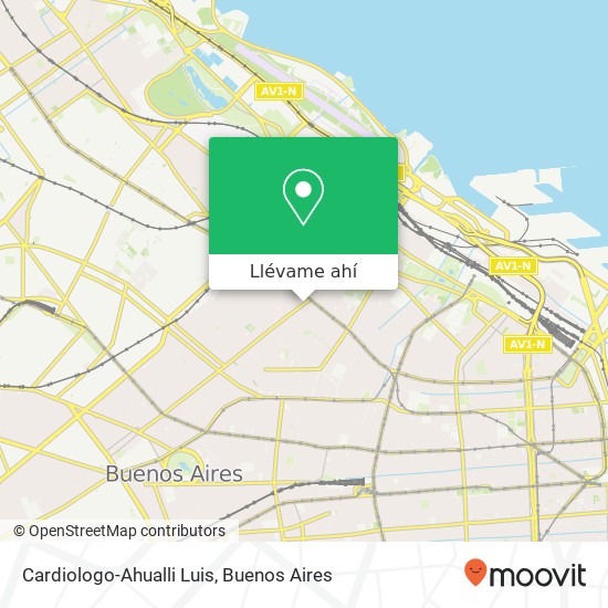 Mapa de Cardiologo-Ahualli Luis