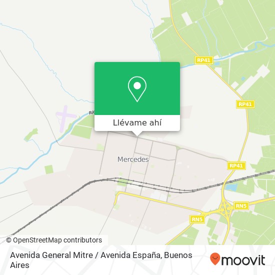 Mapa de Avenida General Mitre / Avenida España