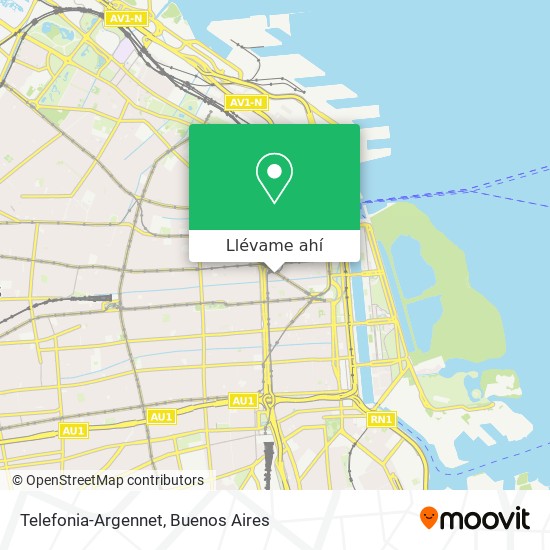 Mapa de Telefonia-Argennet