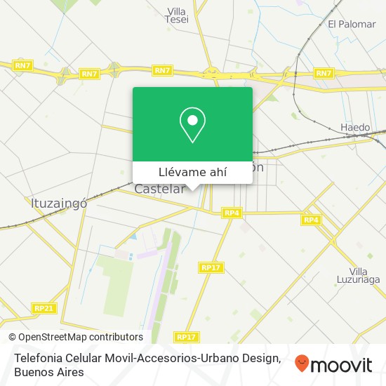 Mapa de Telefonia Celular Movil-Accesorios-Urbano Design