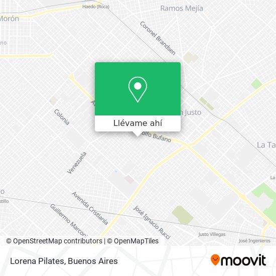 Mapa de Lorena Pilates