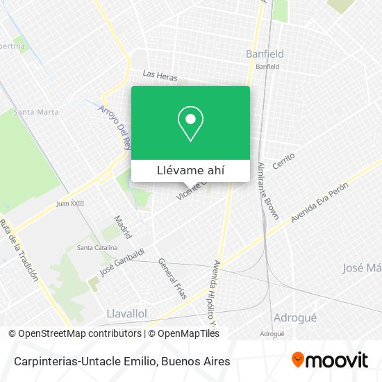 Mapa de Carpinterias-Untacle Emilio