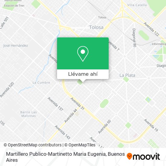 Mapa de Martillero Publico-Martinetto Maria Eugenia