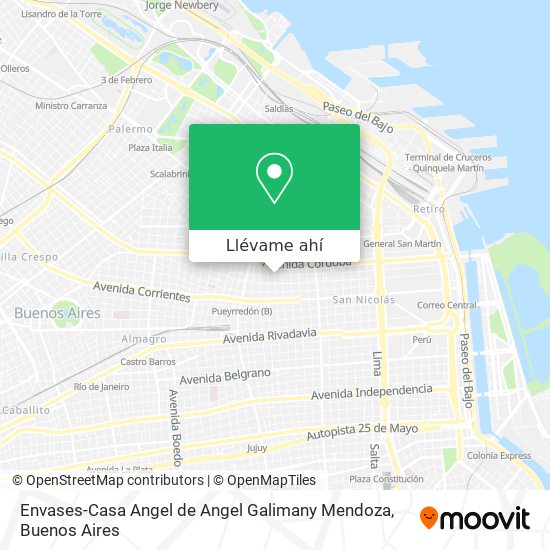 Mapa de Envases-Casa Angel de Angel Galimany Mendoza