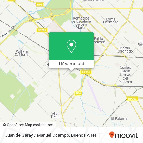 Mapa de Juan de Garay / Manuel Ocampo