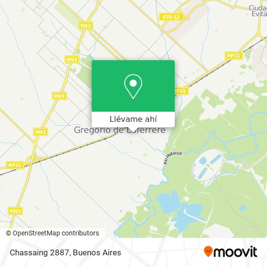 Mapa de Chassaing 2887