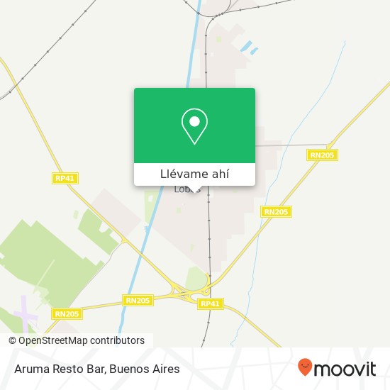 Mapa de Aruma Resto Bar