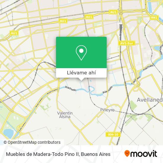 Mapa de Muebles de Madera-Todo Pino II