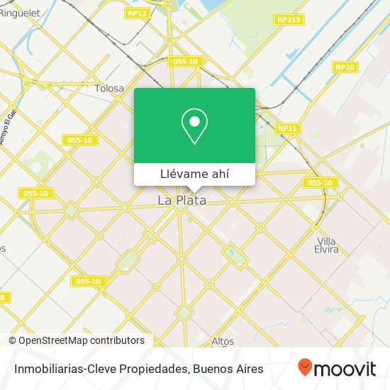 Mapa de Inmobiliarias-Cleve Propiedades