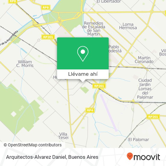 Mapa de Arquitectos-Alvarez Daniel