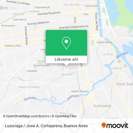 Mapa de Luzuriaga / José A. Cortejarena