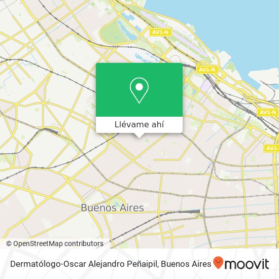 Mapa de Dermatólogo-Oscar Alejandro Peñaipil