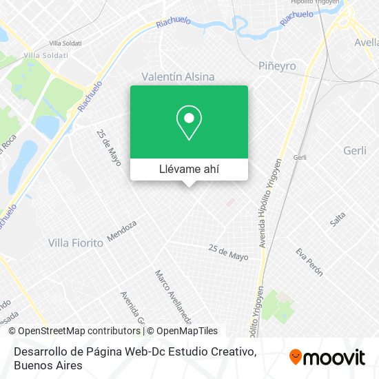 Mapa de Desarrollo de Página Web-Dc Estudio Creativo