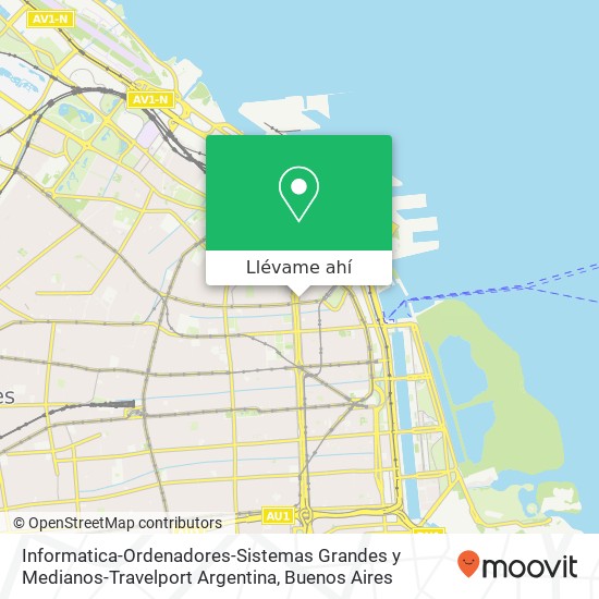 Mapa de Informatica-Ordenadores-Sistemas Grandes y Medianos-Travelport Argentina