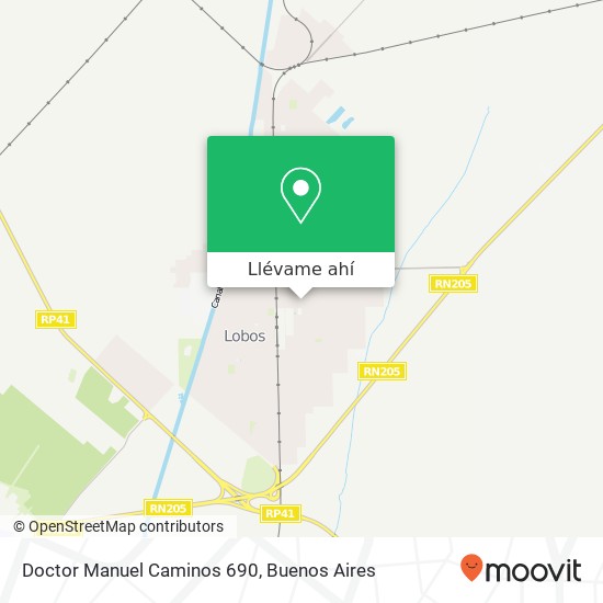 Mapa de Doctor Manuel Caminos 690