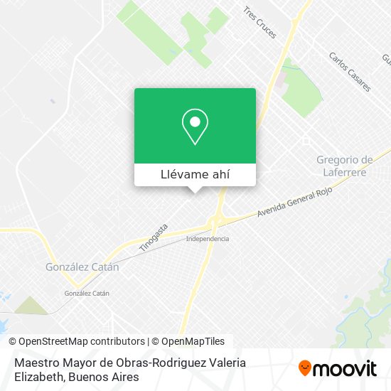 Mapa de Maestro Mayor de Obras-Rodriguez Valeria Elizabeth