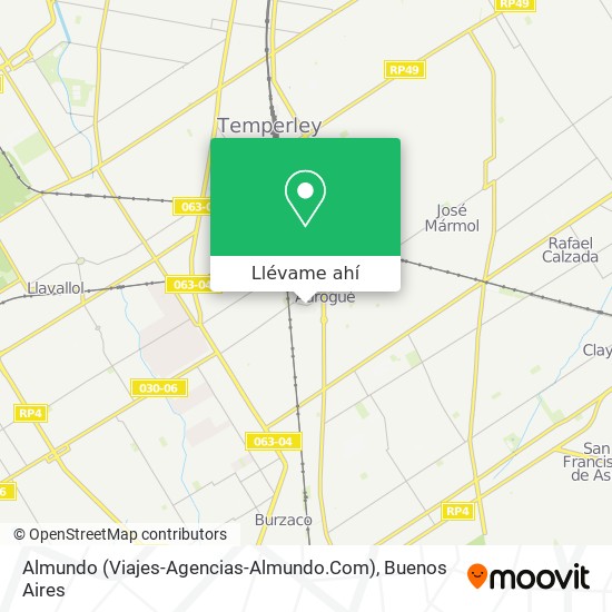 Mapa de Almundo (Viajes-Agencias-Almundo.Com)