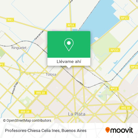 Mapa de Profesores-Chiesa Celia Ines