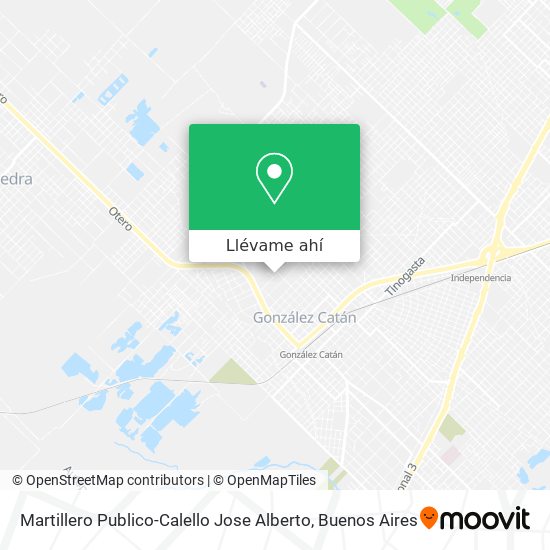Mapa de Martillero Publico-Calello Jose Alberto