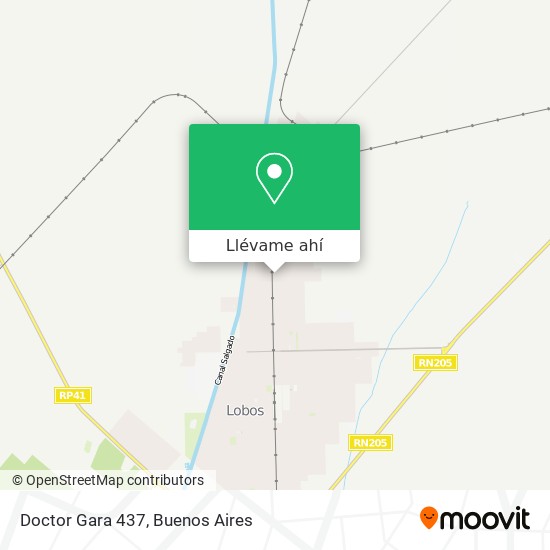 Mapa de Doctor Gara 437